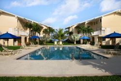 Pool with Umbrellas